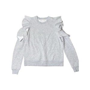 REBECCA MINKOFF GRACIE COLD SHOULDER SWEATSHIRT
